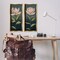 Stupell Industries Pink Petaled Blooms 2pc Floater Framed Canvas Wall Art Set Design by Jacob Q